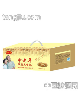 海之诗中老年猴菇养生乳250mlx12盒