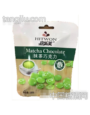 嘉乐芙抹茶巧克力18g包装