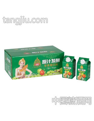 千层源500ml苹果醋饮料