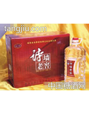 诗墙老窖桶装酒浓香