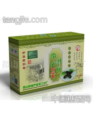 微山湖牌涂膜松花蛋