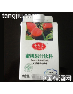 金芮达蜜桃果汁饮料