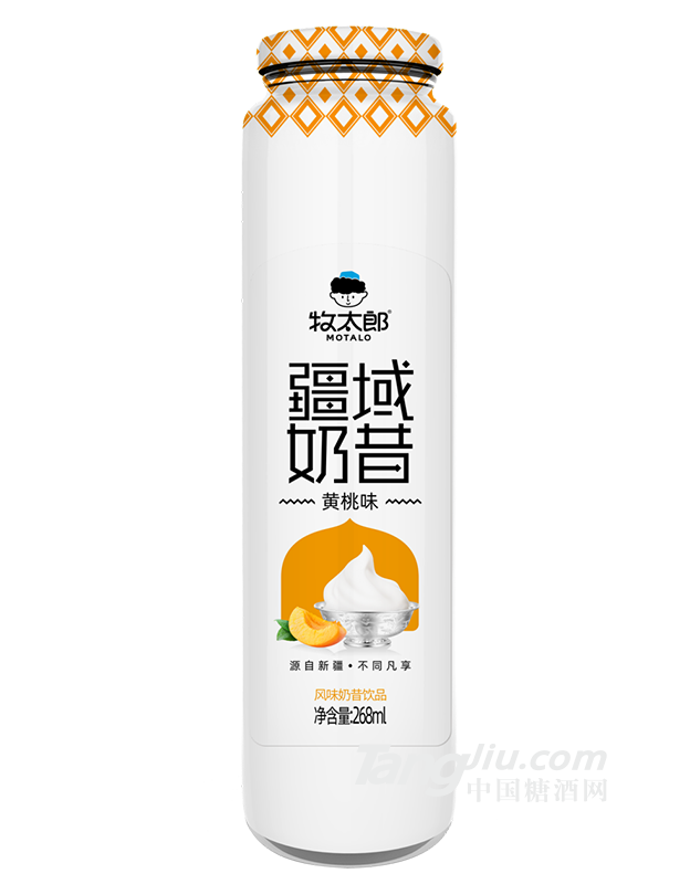 牧太郎疆域奶昔黄桃味268ml