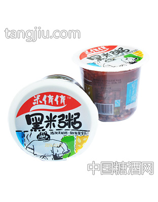 米俏俏黑米粥箱装330ml