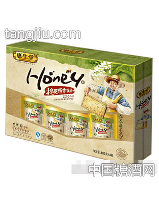 惠生堂槐花蜂蜜饮品礼盒402g×4瓶