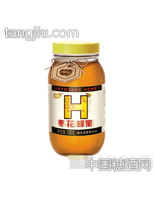 惠生堂500g枣花纯蜂蜜
