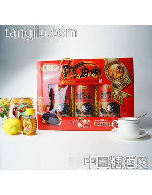 600g红枣加钙黑芝麻糊礼盒