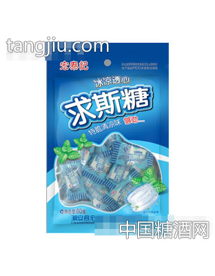 宏泰记求斯糖60g