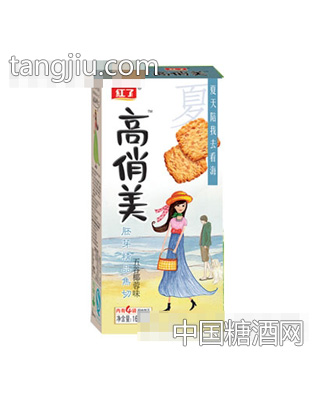 红了高俏美韧性饼干（五谷椰蓉味）160g