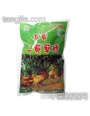 之健五香三黄草鸡