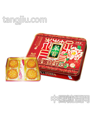 华宝月饼蛋黄红豆沙