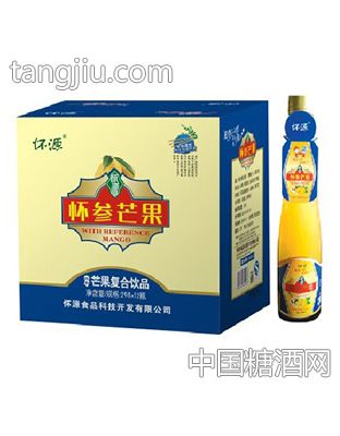 怀源怀参芒果复合饮品箱装298ml