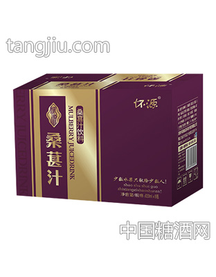 怀源桑葚汁饮料箱装