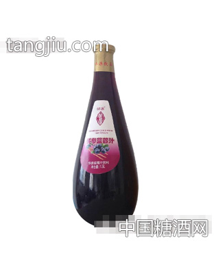 怀参蓝莓汁饮料1.5L