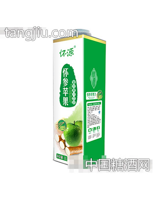 怀参苹果复合果汁饮料1L