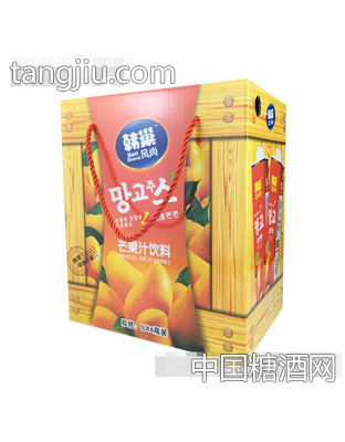 韩巢风尚芒果汁1LX6