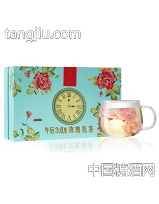 花养花午后三点玫瑰花茶大罐礼盒