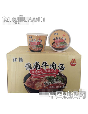 环畅淮南牛肉汤105g*12