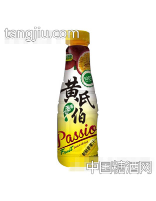 黄氏伯百香果果汁饮料500ml