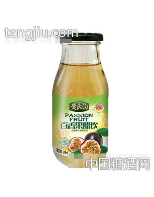 黄氏伯百香果醋饮245ml