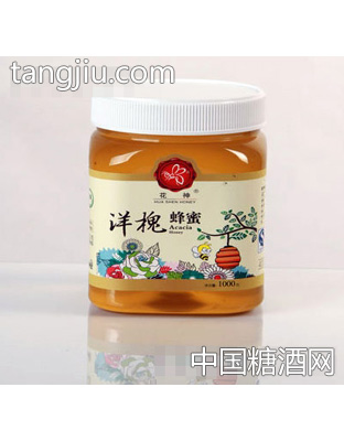 花神洋槐蜂蜜塑料瓶1000克