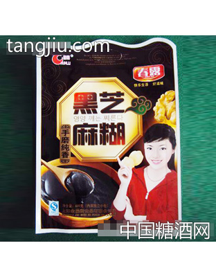 华新手磨芝麻糊