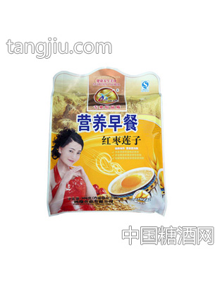 营养早餐红枣莲子