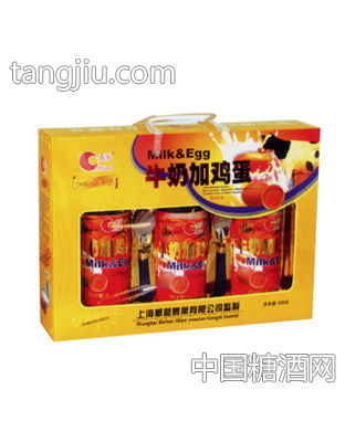华新牛奶加鸡蛋