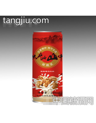 华洋核桃乳（红罐）240ml