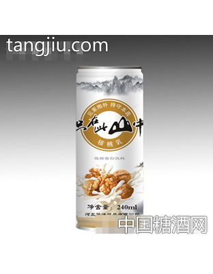 华洋核桃乳（白罐）240ml