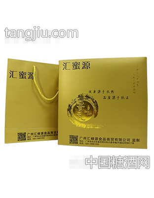 汇蜜源蜂蜜玻璃瓶礼盒