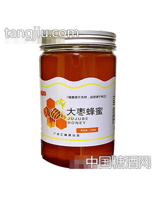 汇蜜源大枣蜜PET瓶1000g