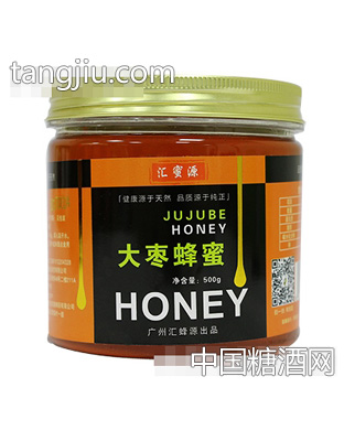 汇蜜源大枣蜜PET瓶500g