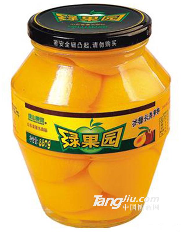 绿果园冰糖长寿黄桃880g