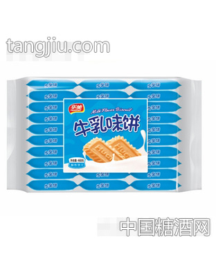 华美468克牛乳味饼