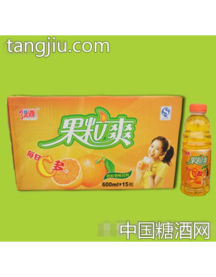 绿源神果粒爽600ml