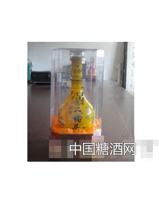 北京京鼎52度黄瓶透明二锅头酒