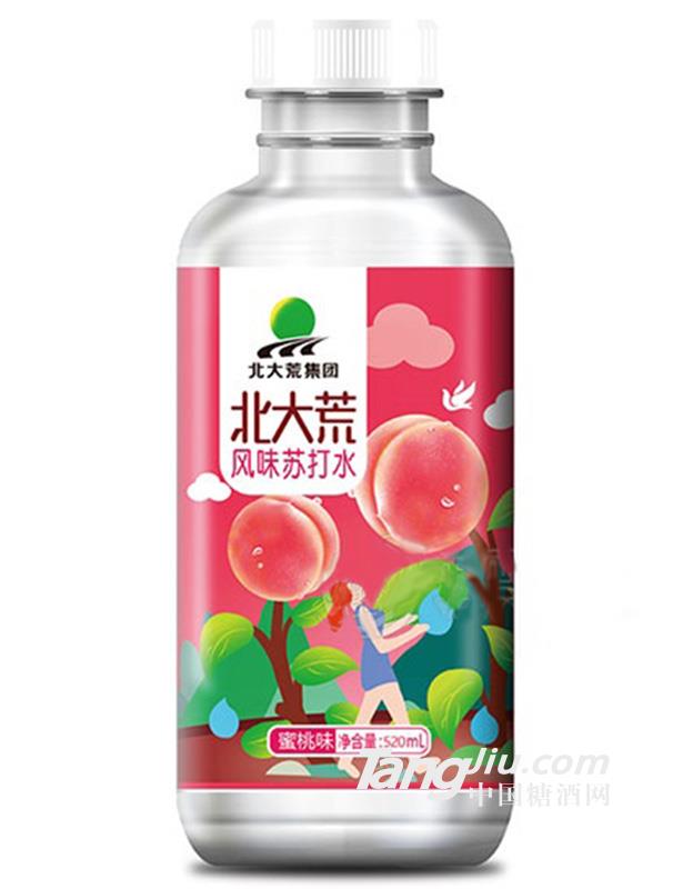 北大荒风味苏打水蜜桃味 520ML