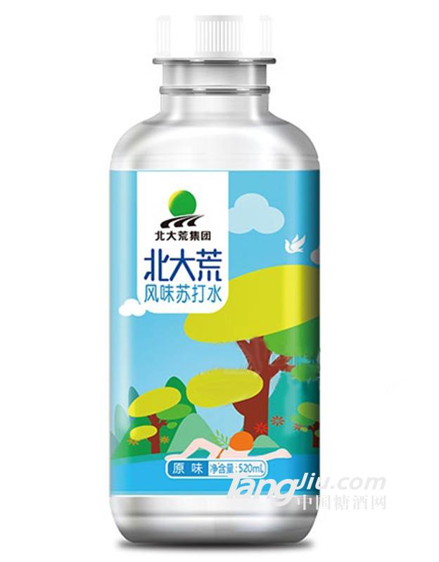 北大荒 风味苏打水 原味 520ML