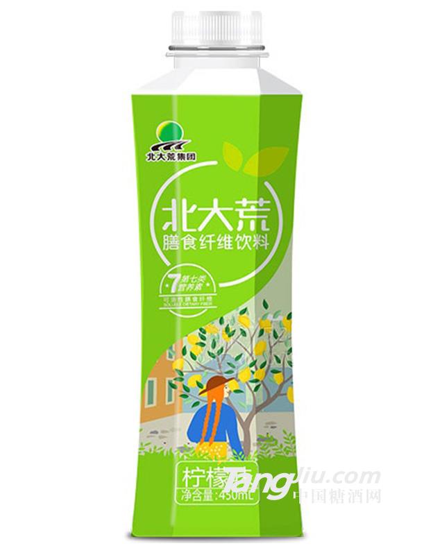 北大荒膳食纤维饮料柠檬味 450ML