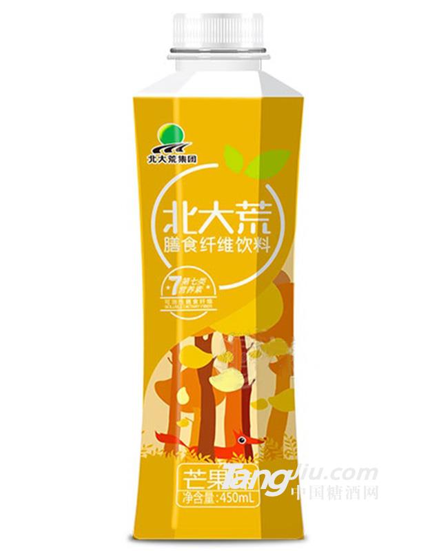 北大荒膳食纤维饮料芒果味 450ML