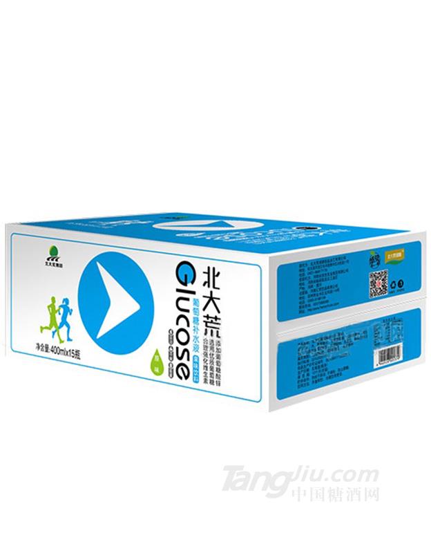 北大荒原味葡萄糖补水液 果味饮料箱装400MLx15瓶