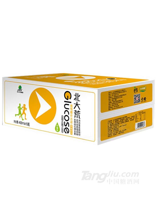 北大荒葡萄糖补水液柠檬味果味饮料箱装400MLx15瓶