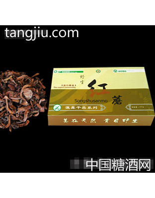 汇鑫野生红蘑盒装
