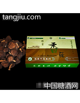汇鑫野生香菇盒装