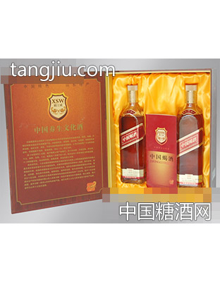 35°700ml 1*2 木盒 中国蝎酒（内