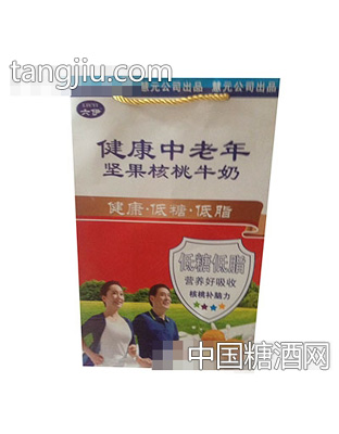 六伊健康中老年坚果核桃牛奶礼品袋