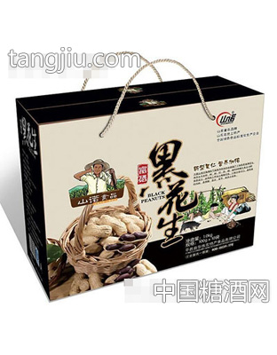 山诺黑花生礼盒100gx10袋