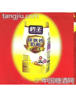 鹤王锌铁钙奶粉
