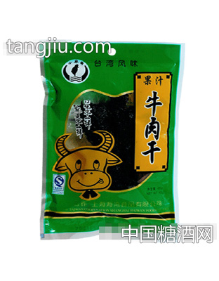 果汁牛肉干